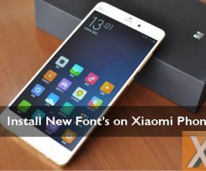 Xiaomi New Font download MIUI