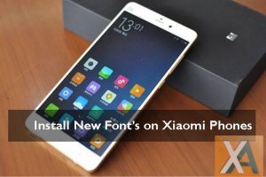 Xiaomi New Font download MIUI