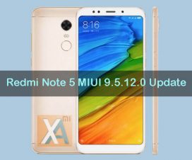 redmi Note 5 MIUI 9.5.12.0 update download