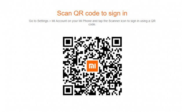 Sign in to Mi Account without passowrd 4