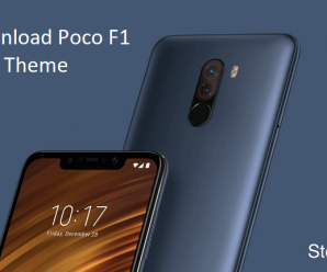 Poco F1 Theme Download Xiaomi