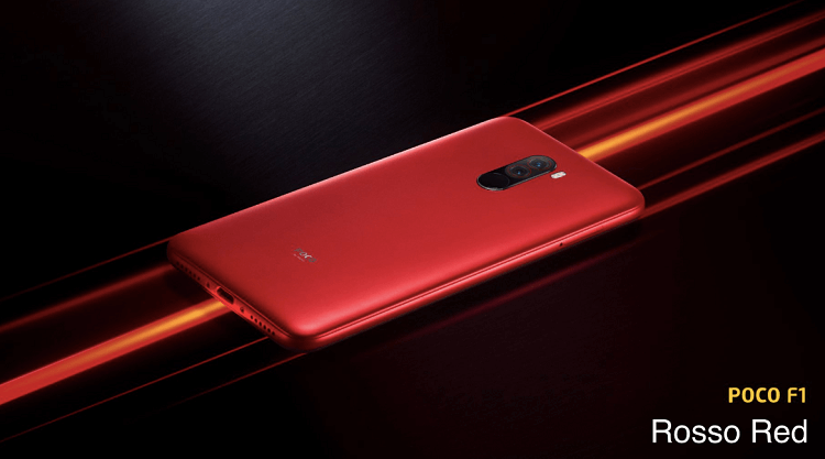 Poco F1 red