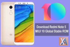Redmi Note 5 MIUI 10 Stable Update Download