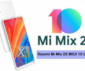 Xiaomi Mi Mix 2S MIUI 10 Update Download