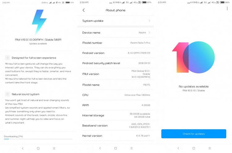 Xiaomi Redmi Note 5 Pro MIUI 10 Stable Update download
