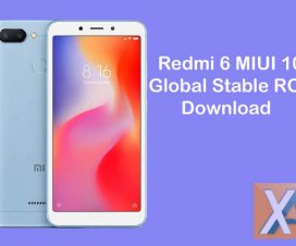 redmi 6 miui 10 global stable rom download