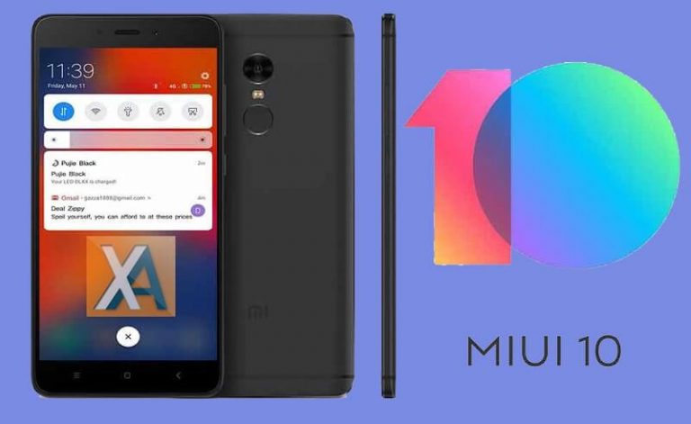 redmi note 4 android 10 update download