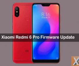 Redmi 6 Pro firmware update