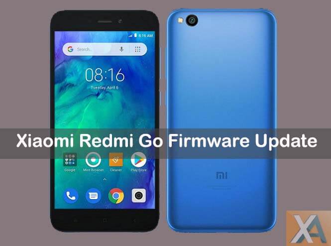 redmi go firmware update