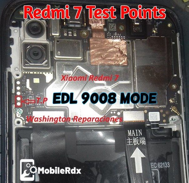 REDMI 7 Test Point EDL Point (onclite)