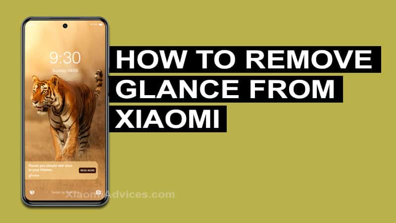 How to Remove Glance for Mi from a Xiaomi, Redmi or POCO Phone | Xiaomi  Advices