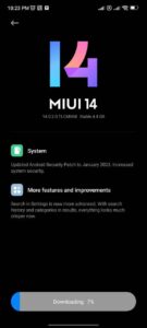 update mi 14