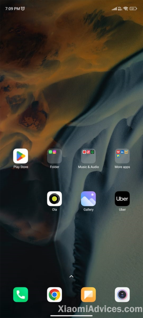 Xiaomi Homescreen