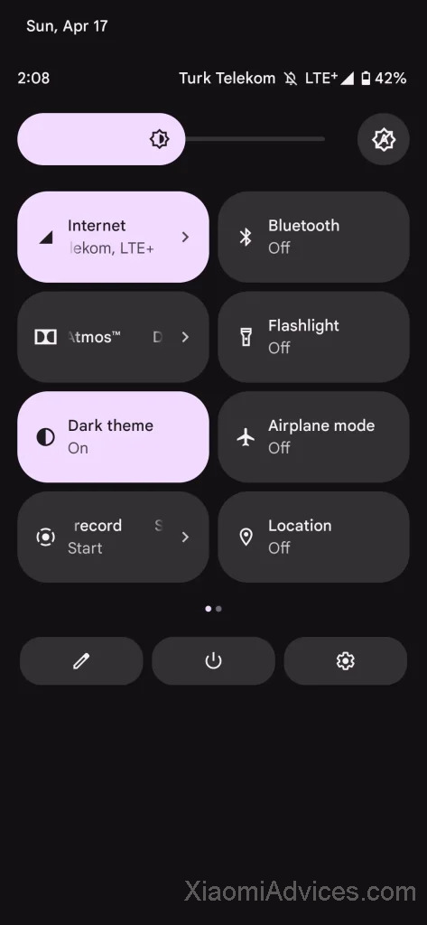 Paranoid Android Control Panel
