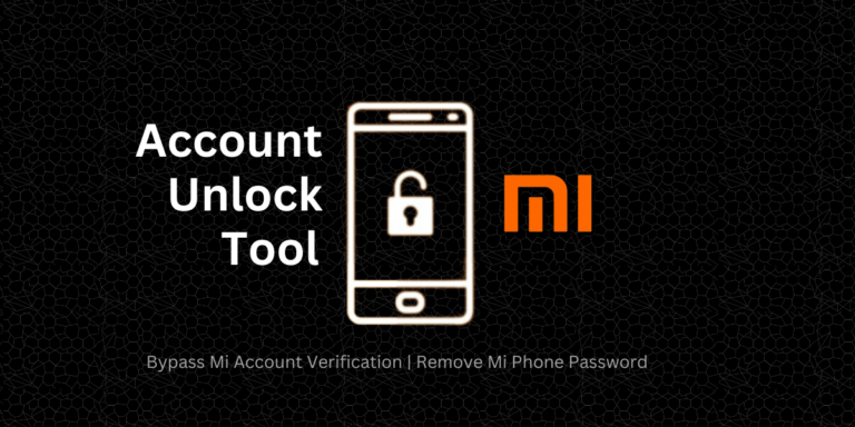 mi 8 mi account remove unlock tool