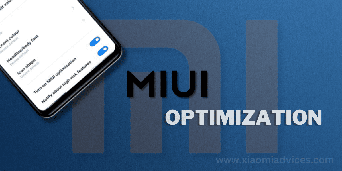 بهینه سازی MIUI
