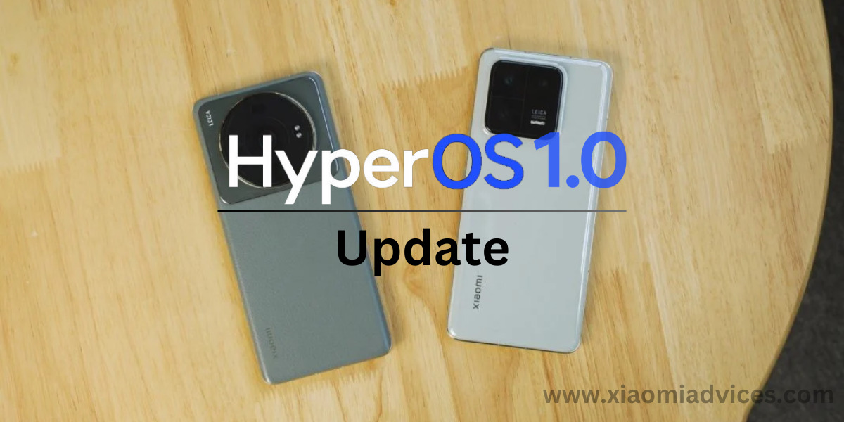 HyperOS 1.0 update