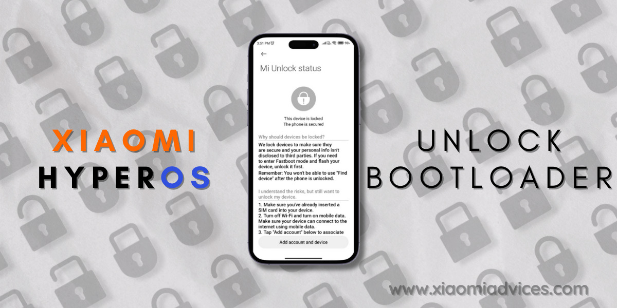 Xiaomi HyperOS Bootloader Unlock